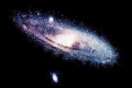 Vea la galaxia de Andrmeda -- a ms de 2,000,000 aos luz de distancia -- con Sky Jewels (tm) observacin de estrellas!
