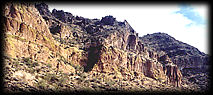 Geronimo Head Formation in the Usery Mountains, near Phoenix, Arizona.