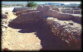 The Hohokam people built this "platform mound" more than six centuries ago!