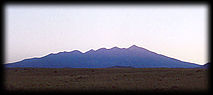 San Francisco Peak, north of Flagstaff, Arizona.